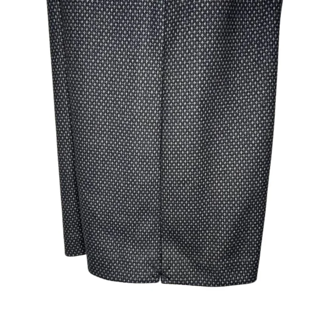 WREN New York Pull On Stretch Dress Pants Small NEW Pattern Split Hem - Picture 6 of 11